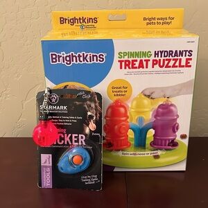 3 Item Bundle - Dog Training - NWOT